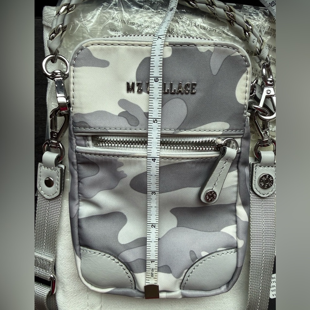 MZ Wallace Micro Tribeca Light Grey Camo - Picture 9 of 16